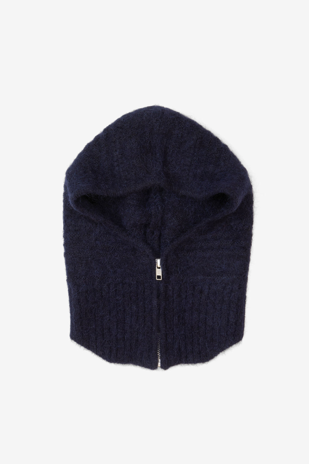 Klarza navy alpaca zip balaclava – additional view 2