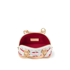 Alma BB Mini Handbag Brown Monogram Cherry Print Coated Canvas Gold-Tone Hardware