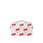 Pochette Métis East West Mini Crossbody Bag Brown Monogram Cherry Print Coated Canvas
