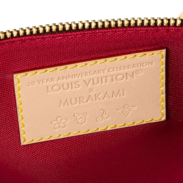 Speedy Bandoulière 20 Mini Handbag Brown Monogram Cherry Print Coated Canvas