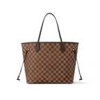 Neverfull MM Monogram Tote Bag Cherry Red Damier Coated Canvas